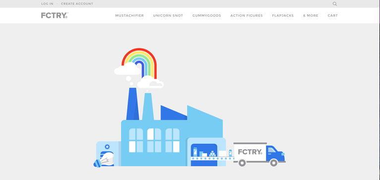 FCTRY:艺术、产品和电子商务结合的地方