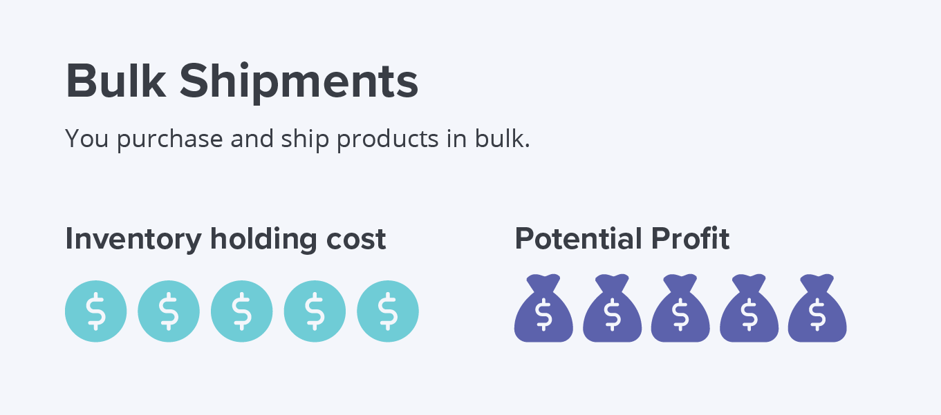 bulk shipments pros and cons